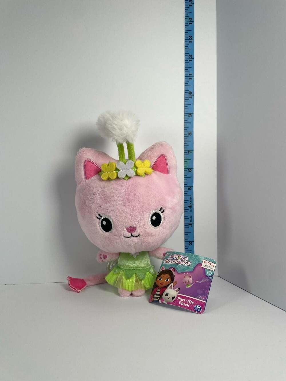Gabby's Dollhouse Kitty Fairy Purr-ific Plush Toy